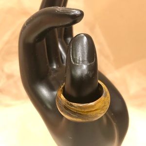 Natural Tiger’s Eye Gemstone Ring, size 10